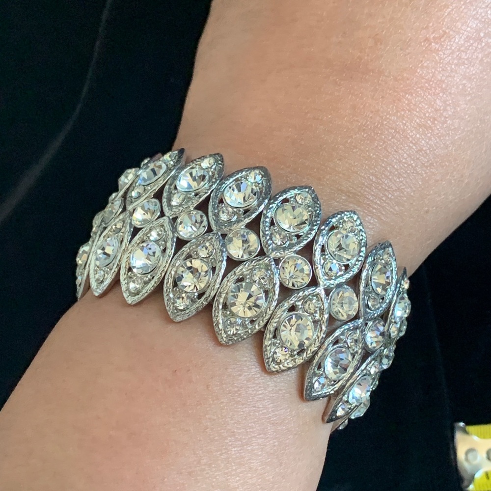 Womans Sparkling Bling Bracelet